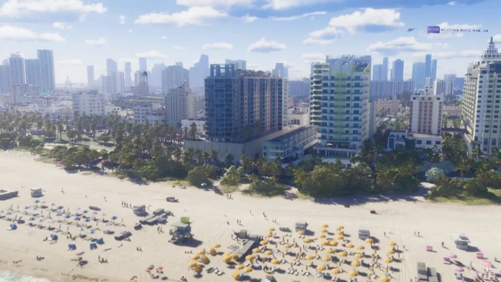 Graphismes GTA 6 plage Vice City
PNJ détaillés vs GTA 5