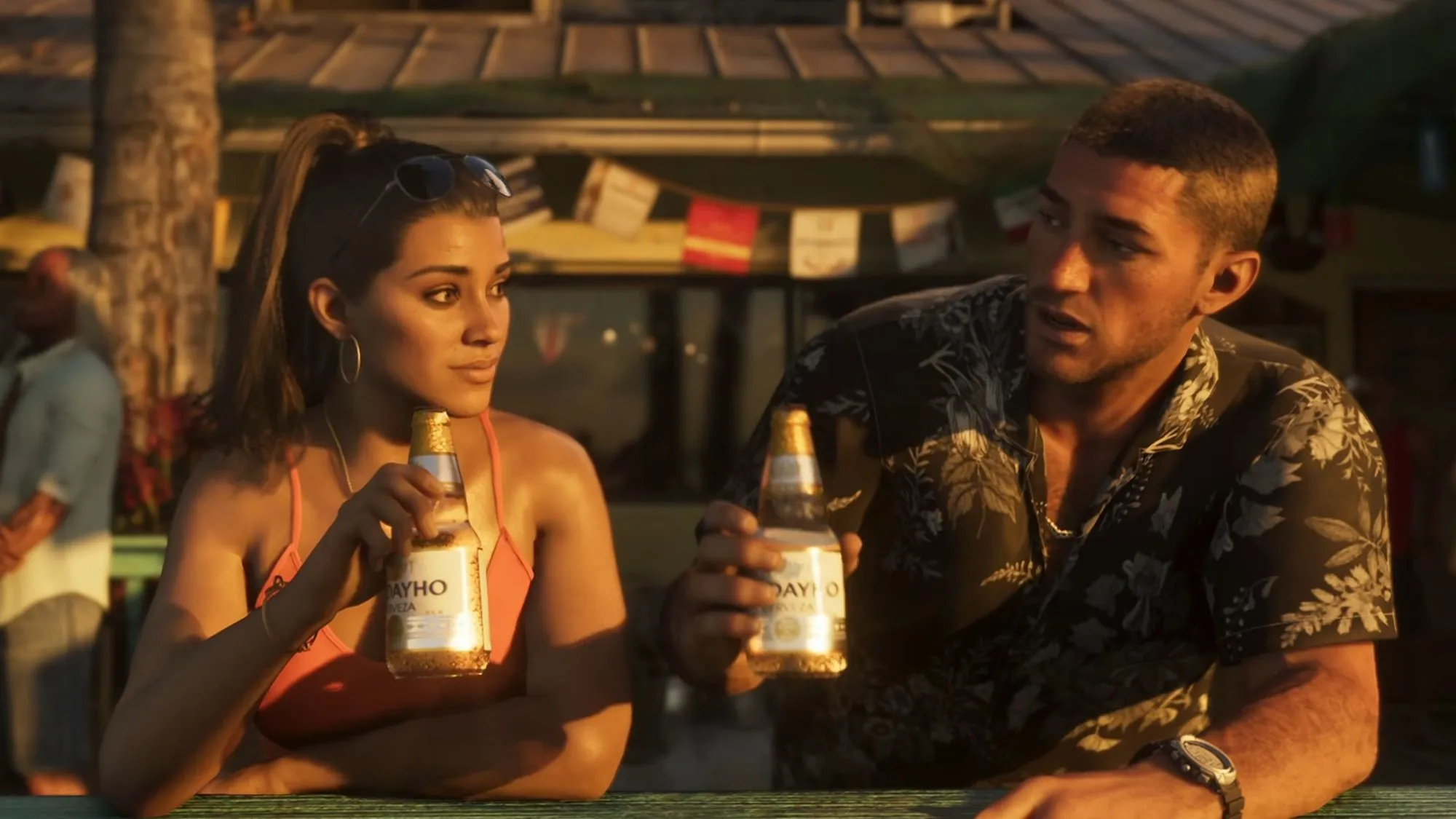 Jason et Lucia, les deux protagonistes de GTA 6